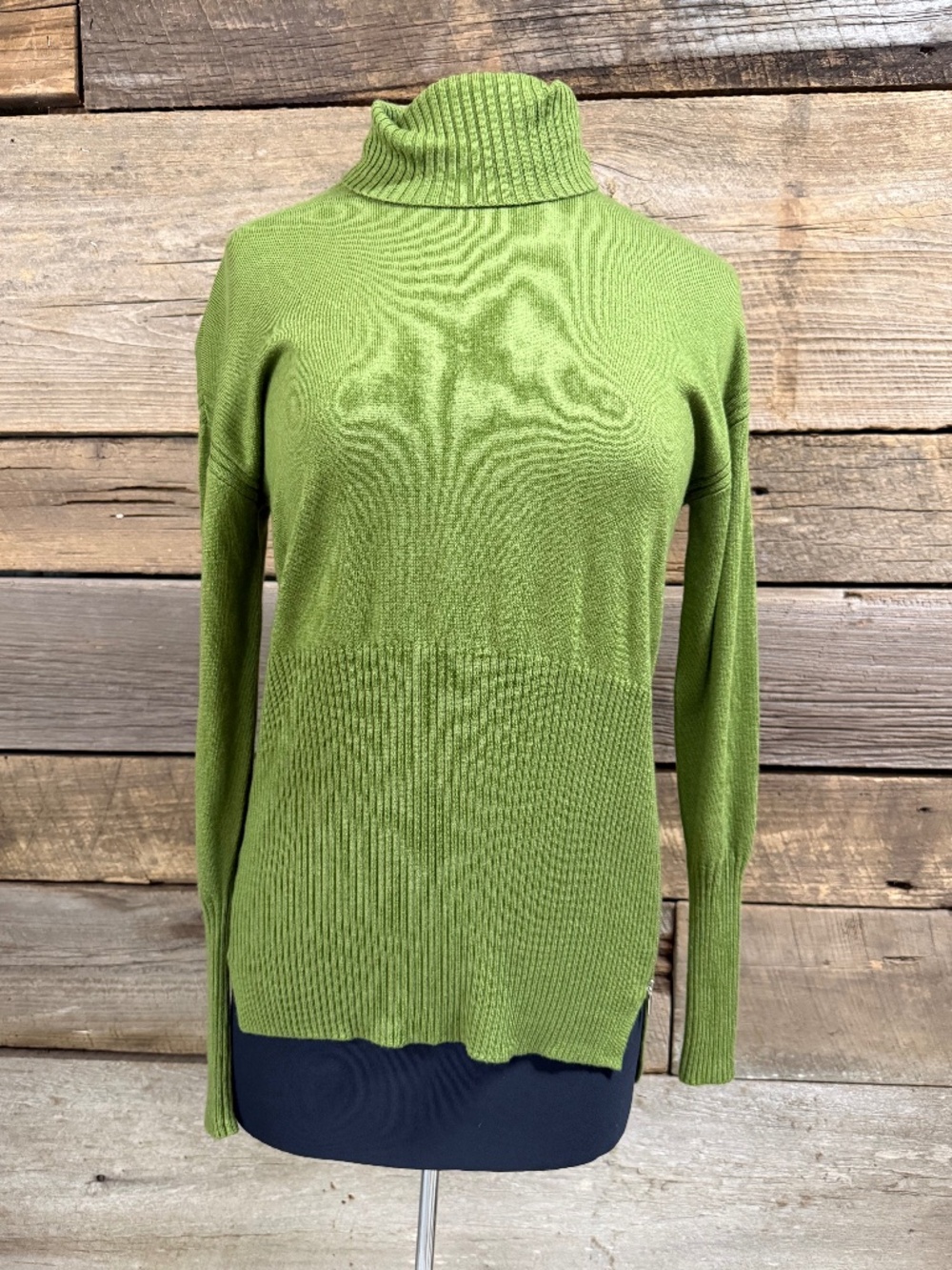 Etcetera Turtleneck Sweater, green, XS